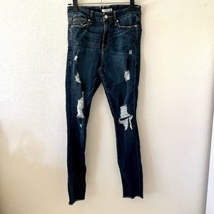 Good American Good Legs Distressed Skinny Jeans
